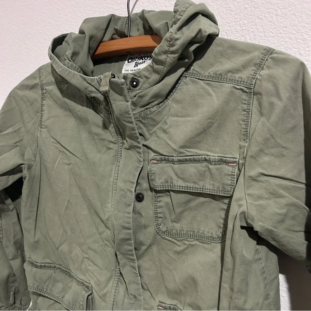 Osh Kosh Military Style Jacket Girls 10